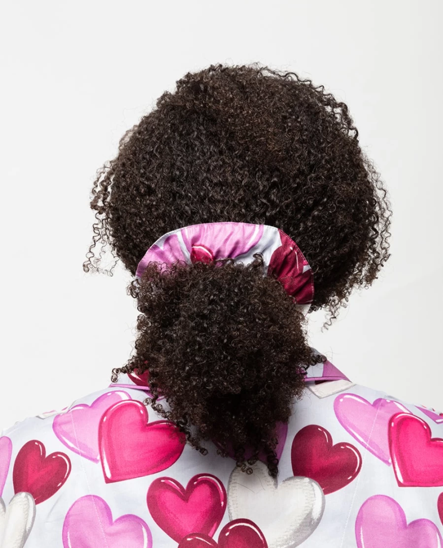 Cyberjammies Women's Viola Heart Print Scrunchie - Stylish Hair Accessory