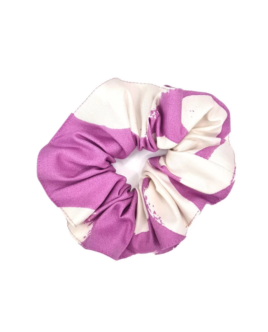 Cyberjammies Women's Viola Petal Print Scrunchie - Floral Hair Tie