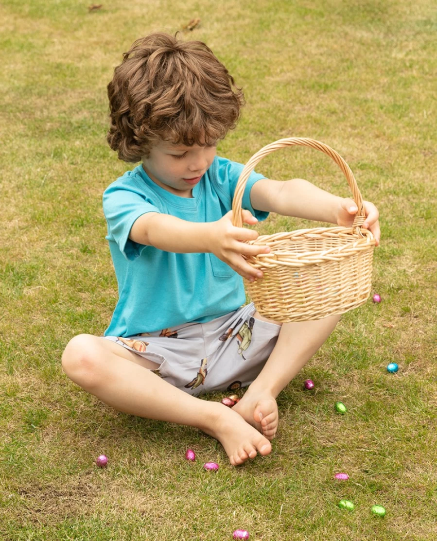 Cyberjammies Luca Boys Jersey T-Shirt and Scooter Print Shorts Set for Kids
